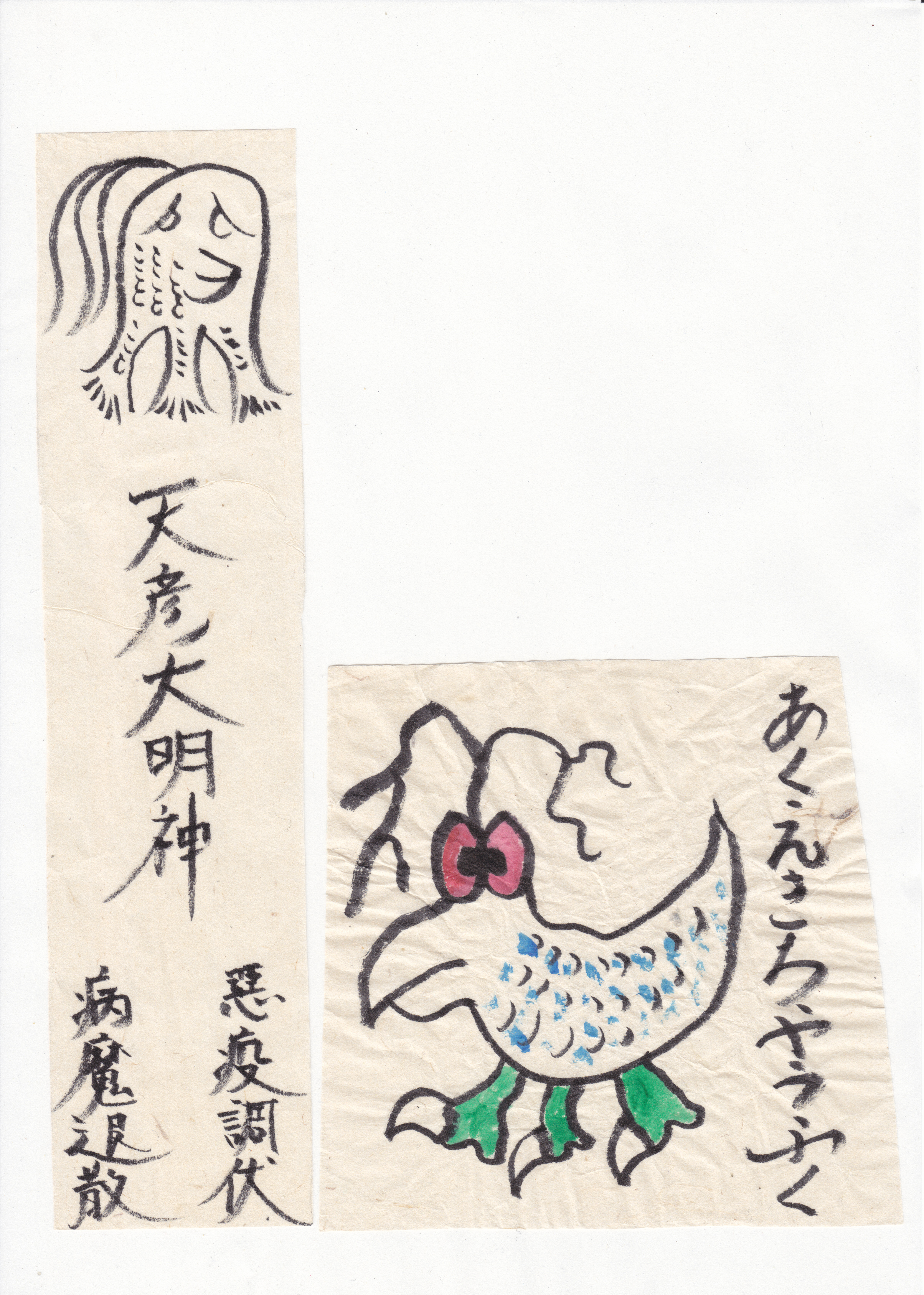天彦大明神(アマビエ様)の護符 の書影